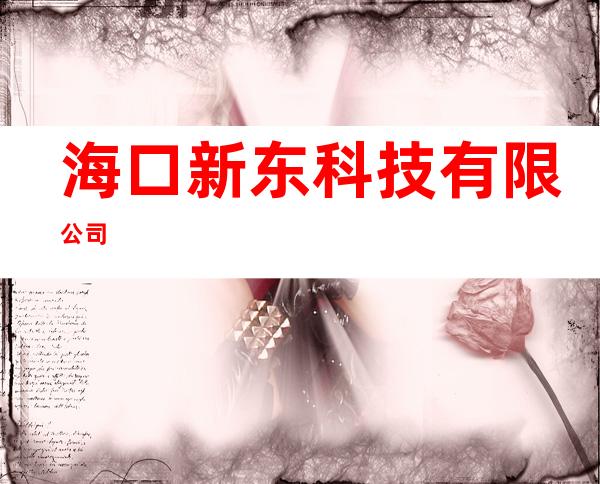 海口新东科技有限公司
